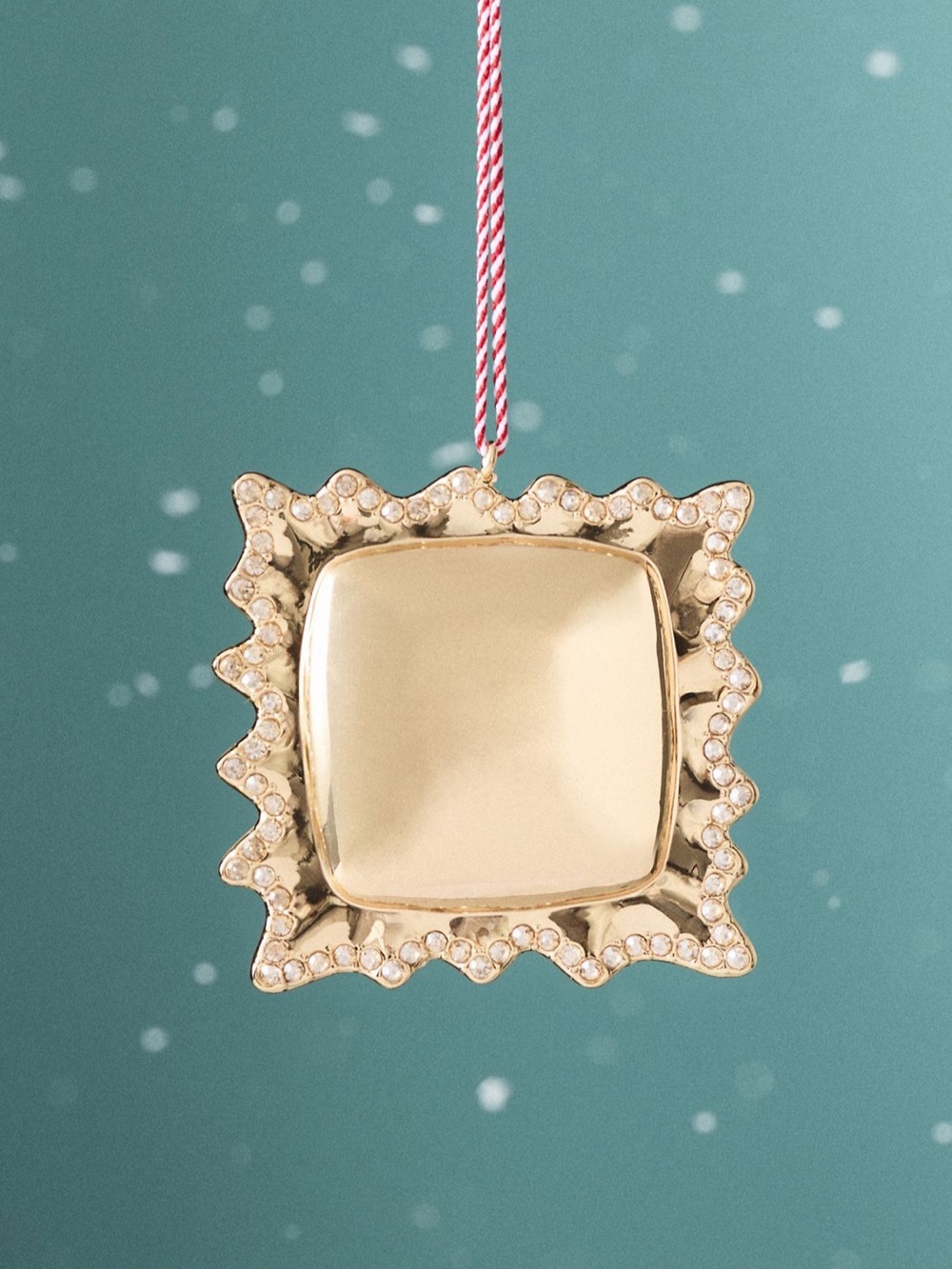 NWT Anthropologie x BaubleBar jeweled pasta ornament